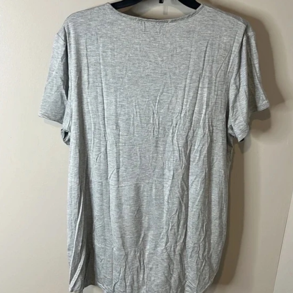 Juju Jams Claire Heather Short Sleeve Top NEW size X Large - Picture 5 of 6